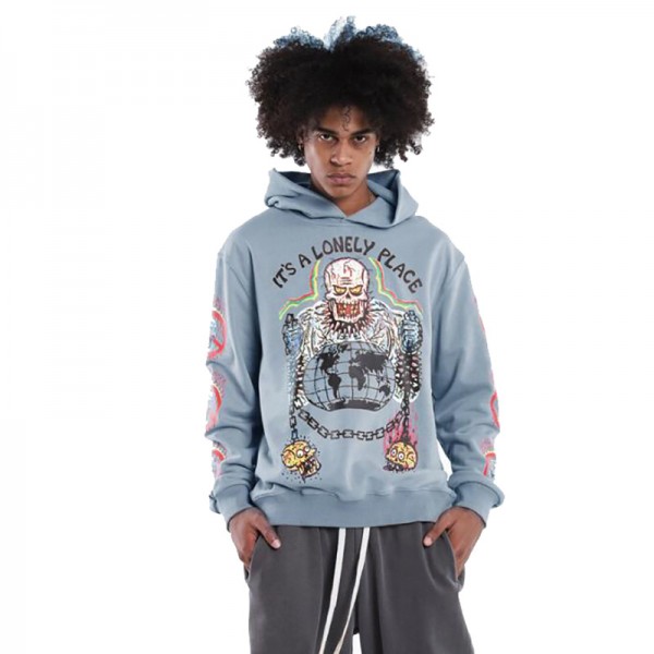 skeleton sweatshirt printing hoodies for men