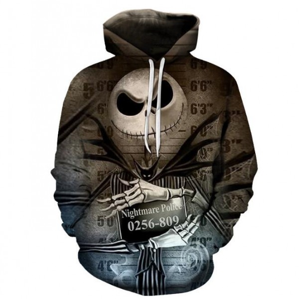 jack skellington hoodie nightmare before christmas pullover hoodie