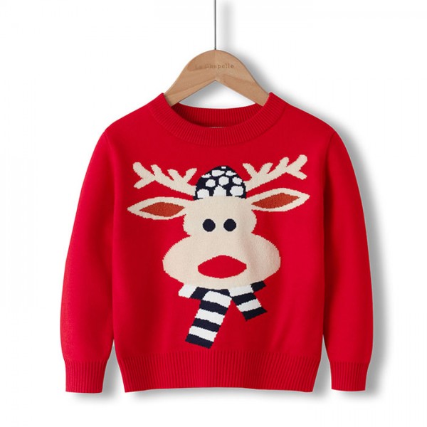 boys and girls cute ugly christmas rudolph sweater