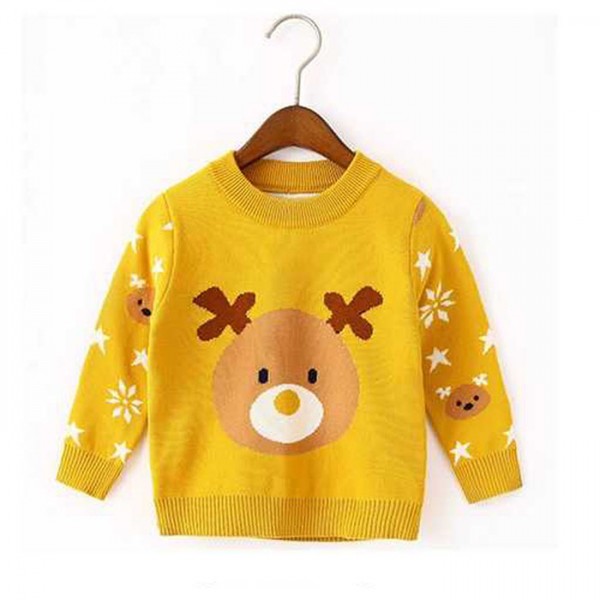 kids red ugly christmas rudolph sweater