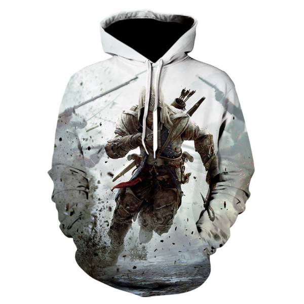 pullover game hoodies adult assassin's creed sweatshirt