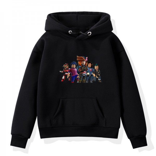 kids 3d pullover hoodies game roblox sweatshirt for boys girls