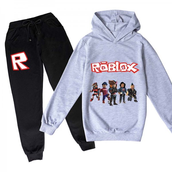 boys and girls pullover sweatshirt suit roblox hoodies and pants