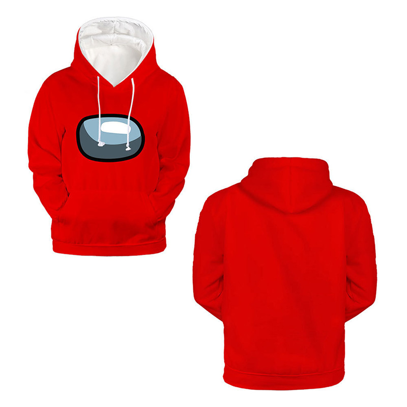 Details about   Game Among Us Printed Cute Boy Hoodies Sweatshirt Jumper Hooded Slim Pullover