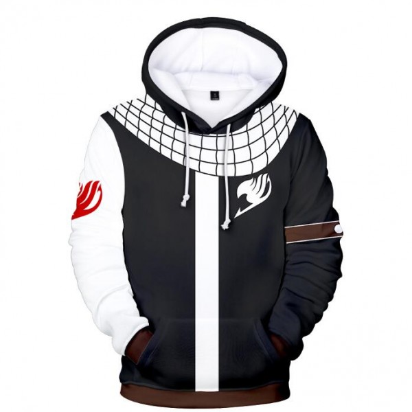 fairy tail anime hoodie for men and boys
