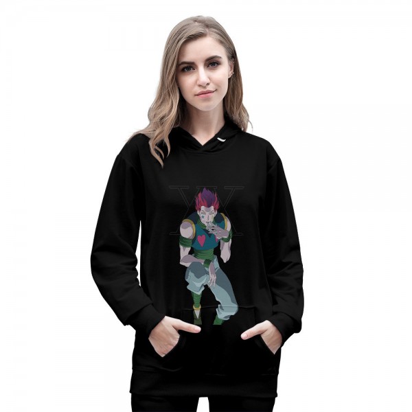 Hot new hunter x hunter anime printing hisoka hoodie sweatshirt sweater Adult Unisex