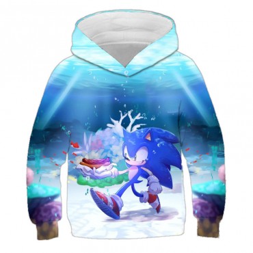 sonic the hedgehog child Kids hoodie sweatshirt sweater 3D printing style