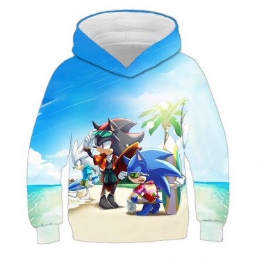 2020 Hot New sonic the hedgehog child Kids hoodie sweatshirt sweater 3D printing style