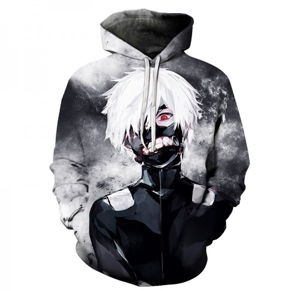  Tokyo Ghoul Ken Kaneki hoodie sweatshirt sweater Unisex adult hoodie 3D printing style