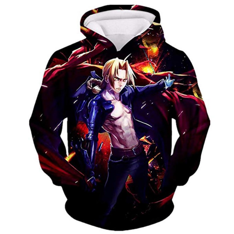 fullmetal alchemist brotherhood hoodie