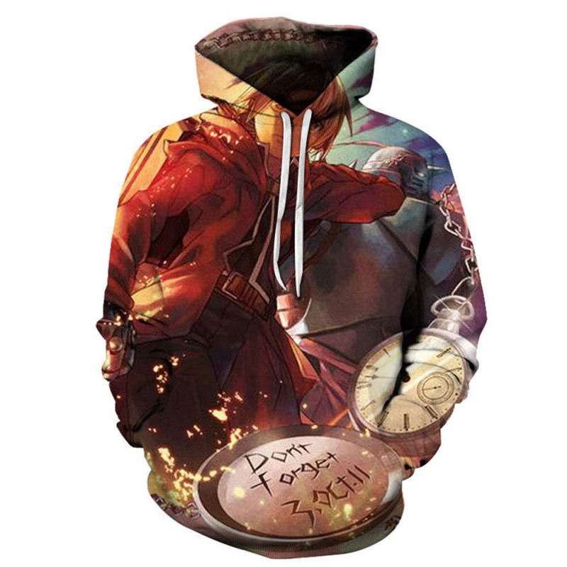 fullmetal alchemist brotherhood hoodie