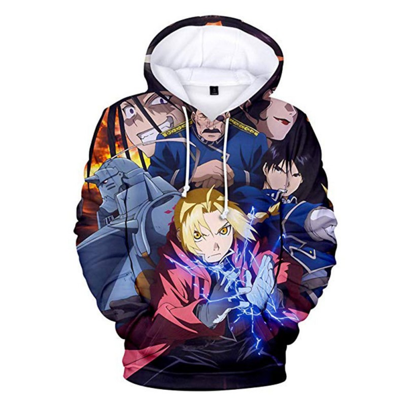 fullmetal alchemist brotherhood hoodie