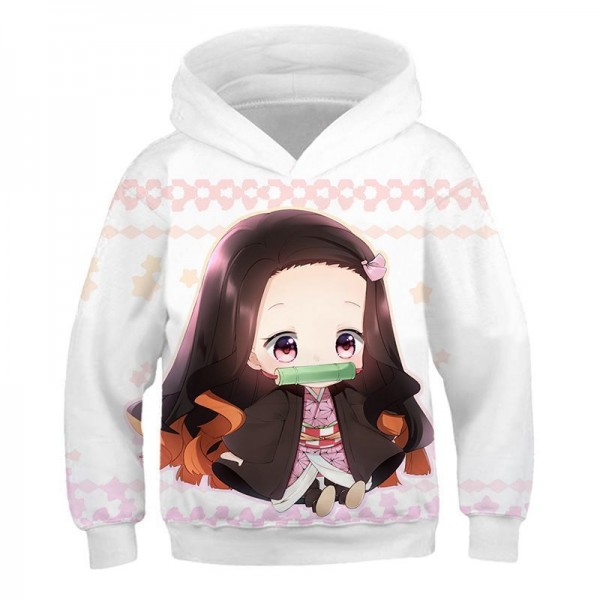 Demon Slayer 3D printing style Unisex adult Kamado Nezuko hoodie sweater sweatshirt