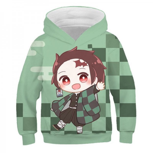 2020 hot new Demon Slayer 3D printing style Unisex adult Kamado Tanjirou hoodie sweater sweatshirt