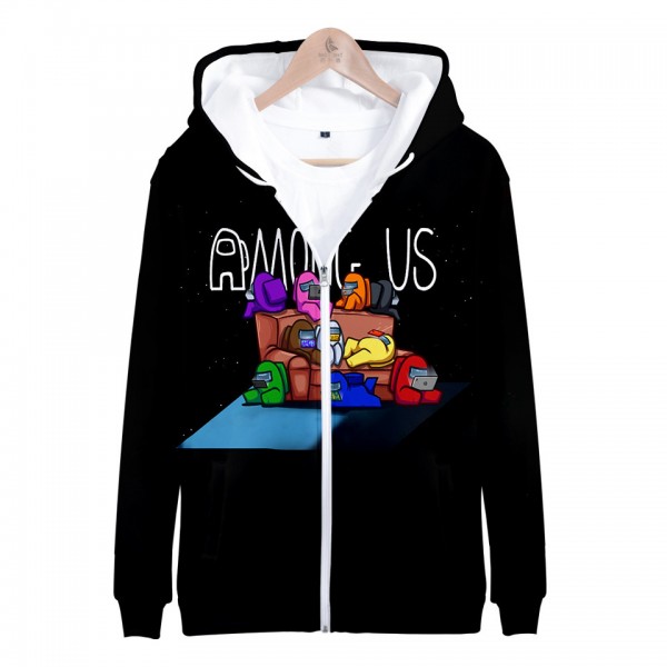 2020 Hot New Among us zipper kids child boy and girls hoodie sweatshirt sweater