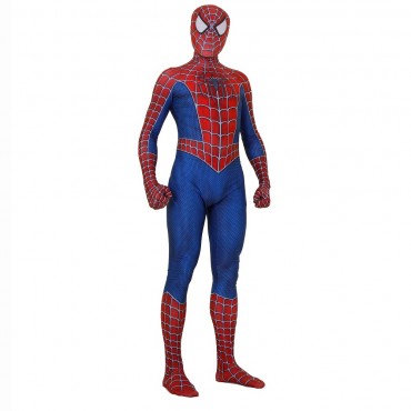 Raimi Spiderman Halloween Costume cosplay Suit Adult Kids
