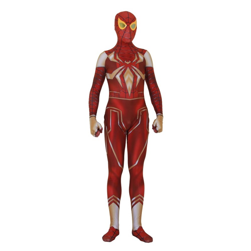 MYanimec Unisex Lycra Spandex Zentai Halloween 2019 New far from Home New Spiderman Cosplay Costumes Suit Adult/Kids 3D Style