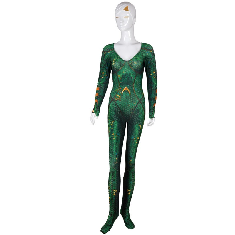 Aquaman Mera Overall Queen Cosplay Kostüm Atlantis Halloween Outfit