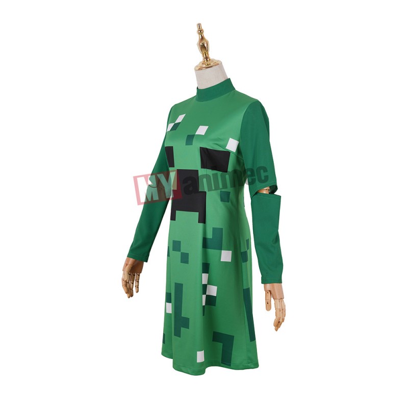 Myanimec Com The Most Complete Theme For Adults And Kids Halloween Costumesminecraft Costume Creeper Disguise Girls Two Piece Suit - roblox creeper outfit