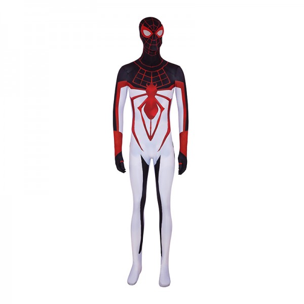 2021 PS5 Spiderman Cosplay Jumpsuit Miles Morales costume