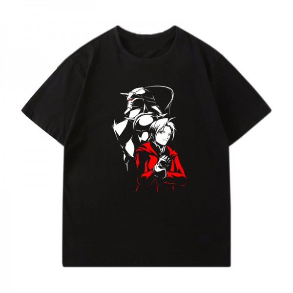 Anime Print Fullmetal Alchemist Shirt
