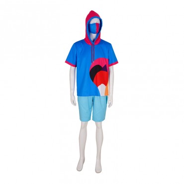 2021 NEW Sports Hoodie Shirt And Short Suit Fortnite iKonik Costumes 