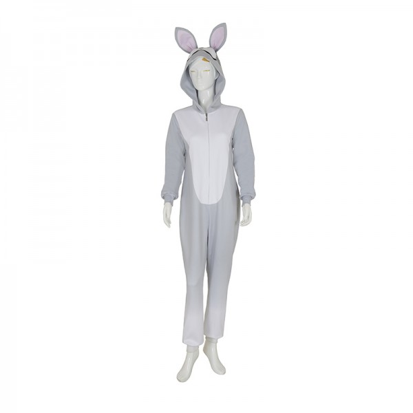 Adult Funny Easter Bunny Onesie Costume