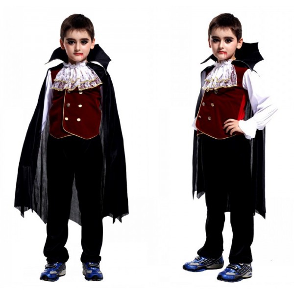 Boys Role Play Vampire Cosplay Costume