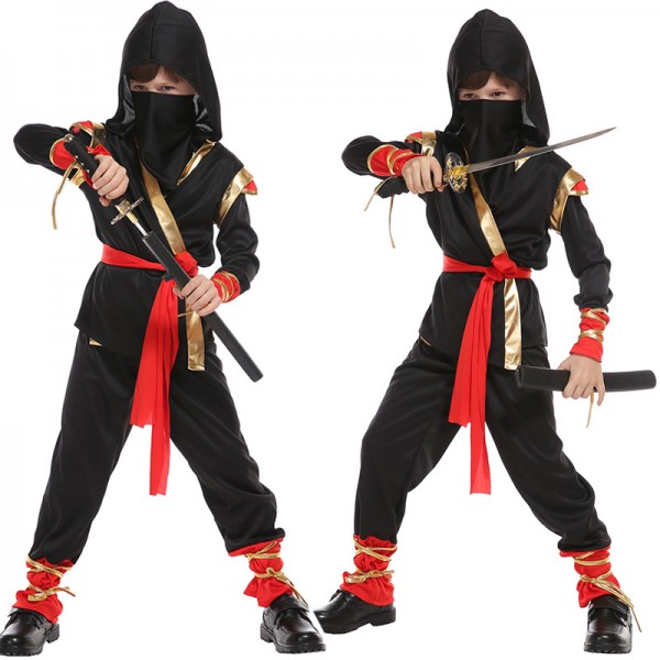 Boys Role Play Ninja Cosplay Halloween Costume