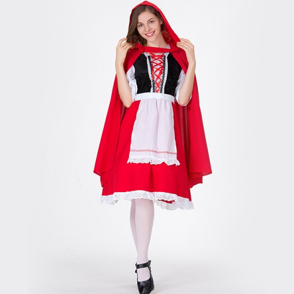 Little Red Riding Hood Womens Cape Costumes