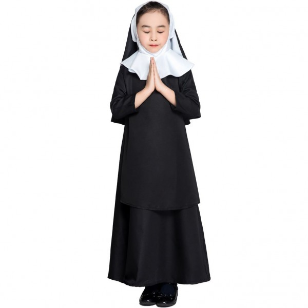 Girls Nun Halloween Costumes 