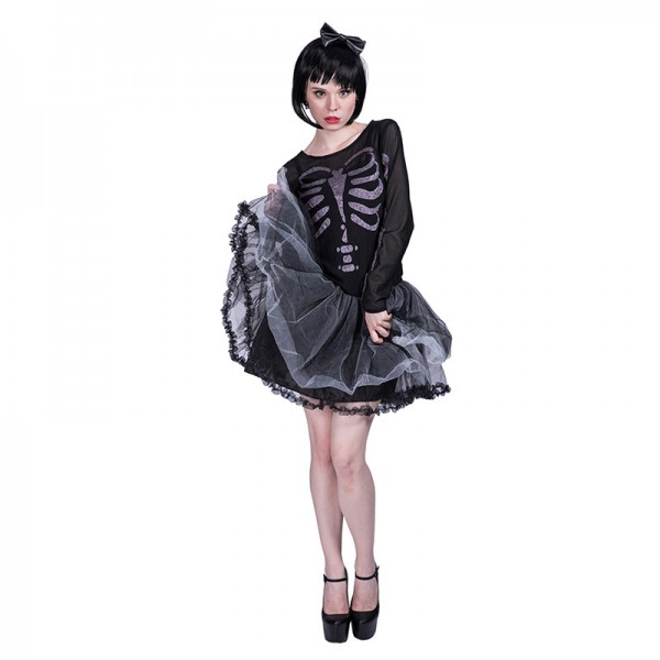 Halloween Female Skeleton Costume