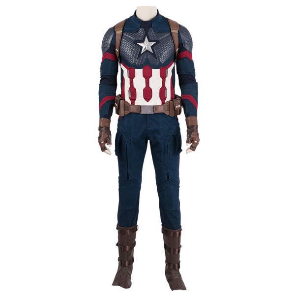Adult Captain America Costumes Outfit
