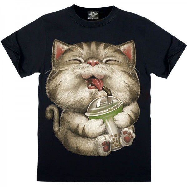3D Cartoon Cute Adult Cotoon Tops Cat T Shirts 