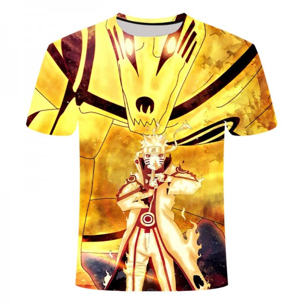 3D Anime Naruto Shirt For Adult 