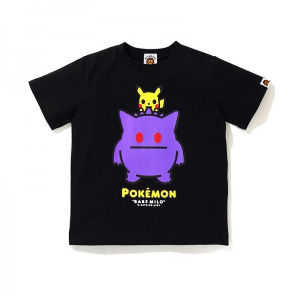 Pikachu And Gengar Shirt Pokemon Clothes For Kids