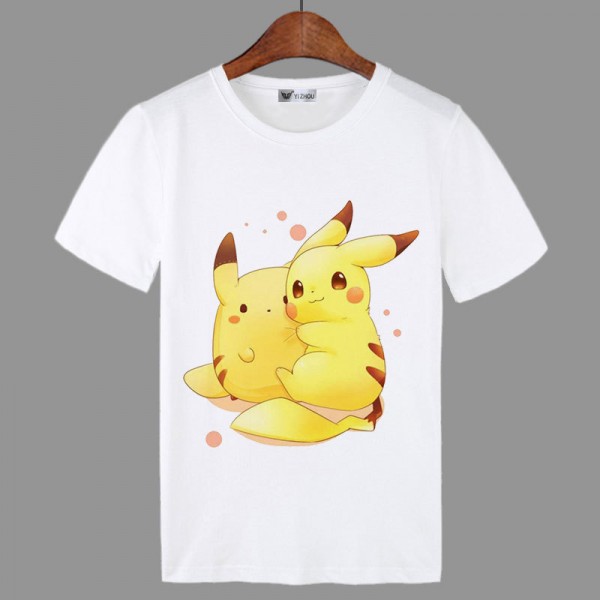 3D Style Unisex Pokemon Pikachu Shirt For Adult And Kids