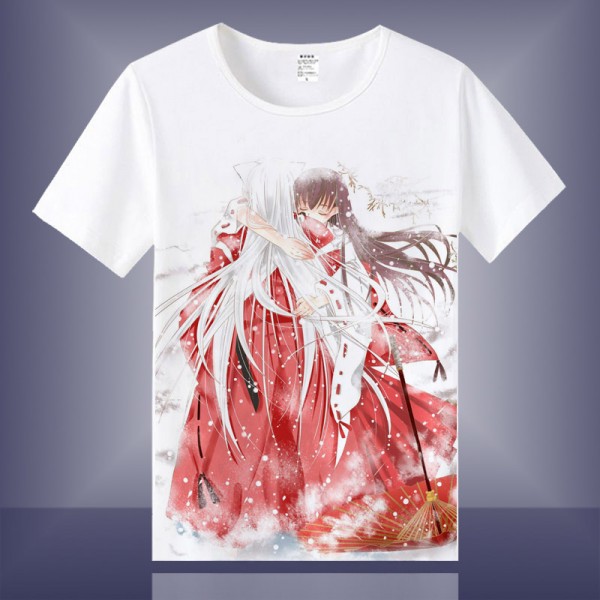 Adult and Kids 3D Print Tops Inuyasha Shirt