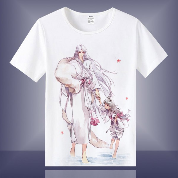 Anime 3D Style Unisex Inuyasha Shirt