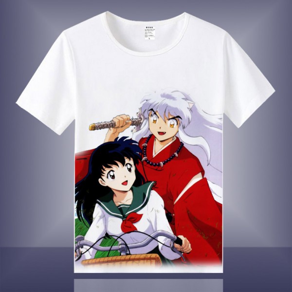 Anime Parent-child Top Unisex Inuyasha Shirt