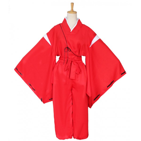 Anime Inuyasha Cosplay Costume For Men