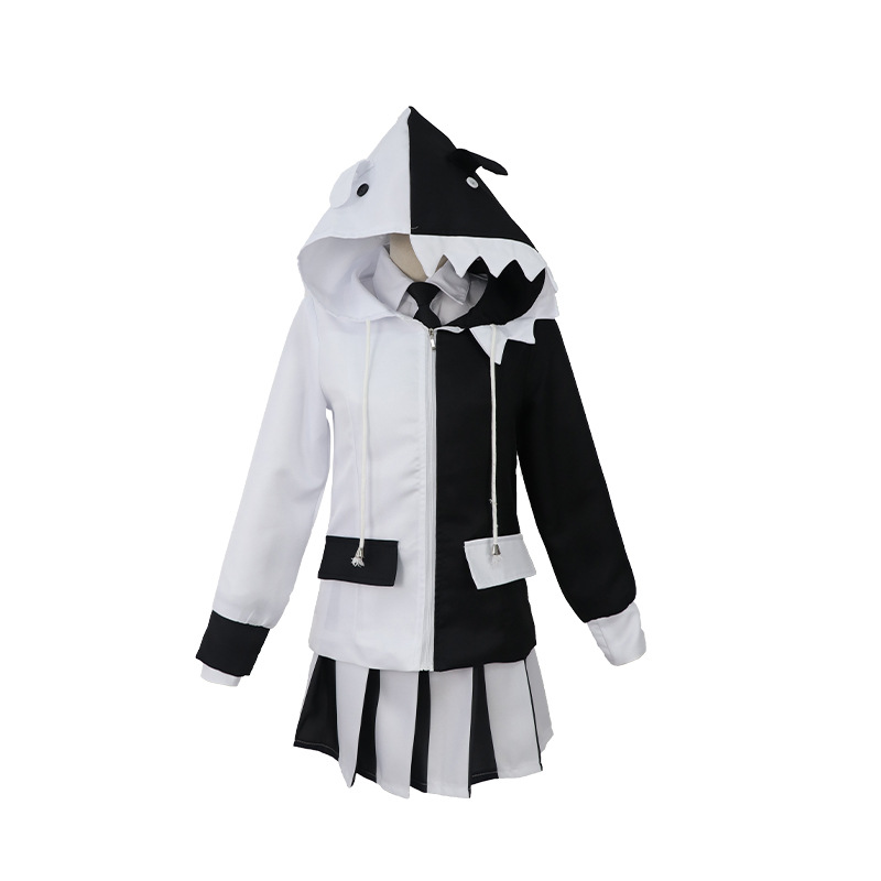 Myanimec Com The Most Complete Theme For Adults And Kids Halloween Costumesadult Danganronpa Costume Female Monokuma Cosplay Outfit - black priest robe roblox