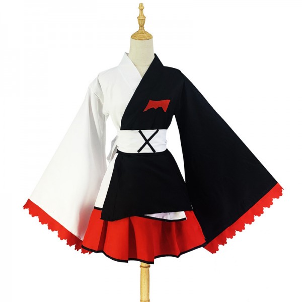 Female Monokuma Cosplay Outfit Danganronpa Costume For Adult