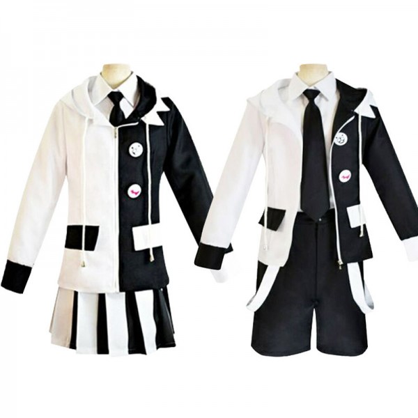 Adult Anime Danganronpa Costume Monokuma Cosplay Outfit For Coulpe