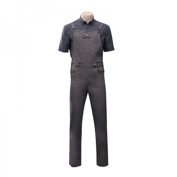Adult Ghostbusters Costume Mens Halloween Cosplay Set
