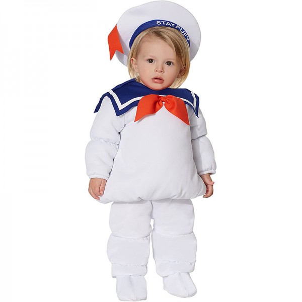 Ghostbusters Costume Kids Stay Puft Marshmallow Man Costume