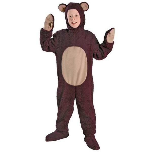 Brown Bear Costumes Halloween Furry Outfit