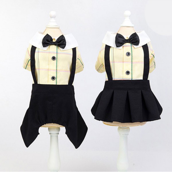Cute Pet Couple Outfit Dog Costume 