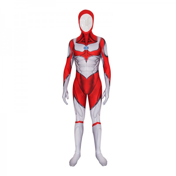 3D Style Jack Ultraman Costume For Adult And Kids