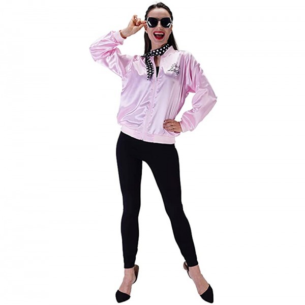 Adult Pink Vintage Jacket 50s Style Clothing